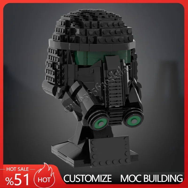 

524PCS Star Plan MOC Special Forces Trooper MOC Battle Model Building Block Architecture Education Assembly Christmas Gift Toys