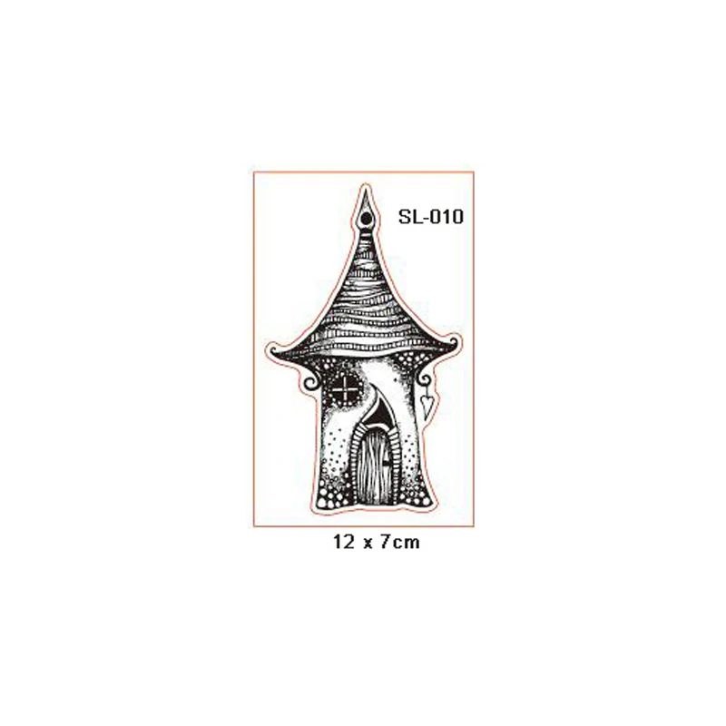 New Arrival Tree house Clear Stamps for DIY Scrapbooking Card Transparent Silicone Stamp Making Photo Album Crafts Decor