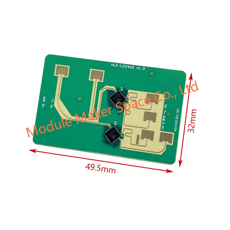Picture 6: HLK-LD2460 Radar Development Kit - UART Interface, Real-Time XYZ Coordinates, for Gesture Control, Robot Navigation, Arduino/RPi