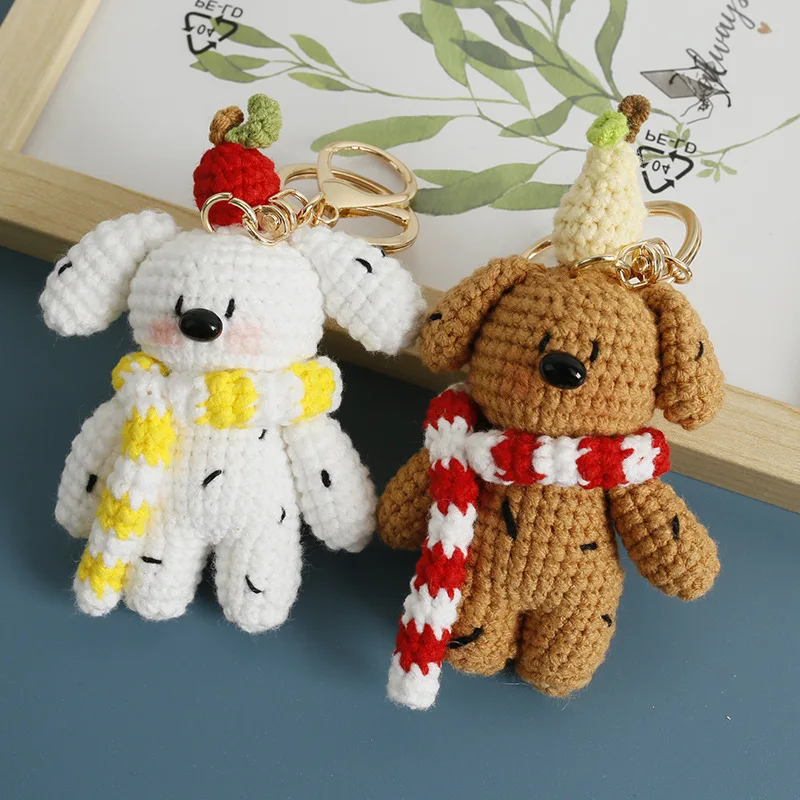 Clé de voiture en forme de poupée de chien adorable Un accessoire tendance et fonctionnel pour les amateurs de style personnalisé