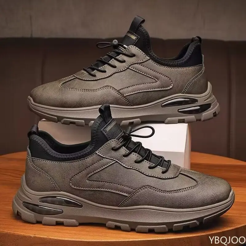 

Модные универсальные летние новые легкие дышащие мужские кроссовки на толстой подошве для спорта и отдыха, минималистичные мужские кроссовки для бега