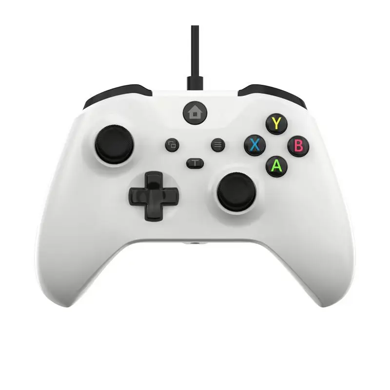 Imagem -04 - Usb com Fio Gamepad Controlador de Jogos Controle de Vibração Efeito de Salão Joystick para Xbox One pc Steam Xbox s Xbox x Alta Qualidade