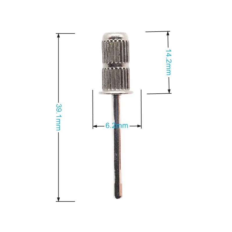 75 peças de broca de unhas bandas de lixamento 3 grãos arquivo elétrico prego lixadeiras conjunto #80 #120 #180 moedor banda mandril bit