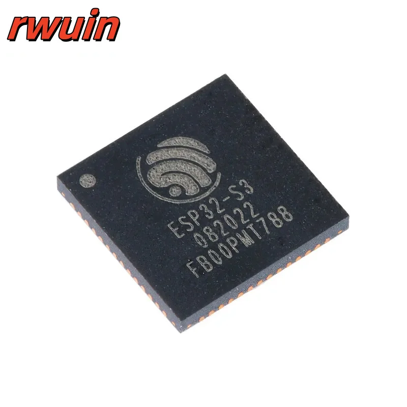 ESP32-S3 ESP32S3 QFN-56 ESP32 WiFi Bluetooth-compatible BLE 5.0 Dual Core 8MB Flash 32-bit 1.8V/3.3V MCU Wireless Chip IC