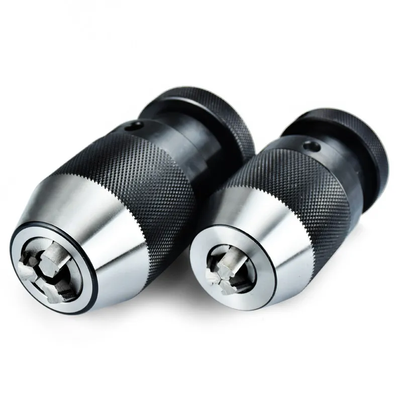 

Taiwan LD high-precision self-tightening drill chuck heavy-duty self-locking drill chuck 1-10 0-13 1-16 JT6 JT3