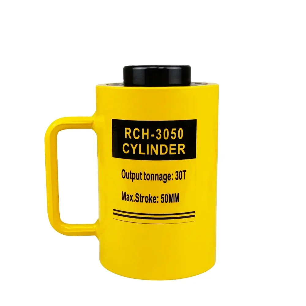 

Гидравлический цилиндр RCH-3050 одностороннего действия с центральным отверстием, усилие 30 тонн, с полым плунжером