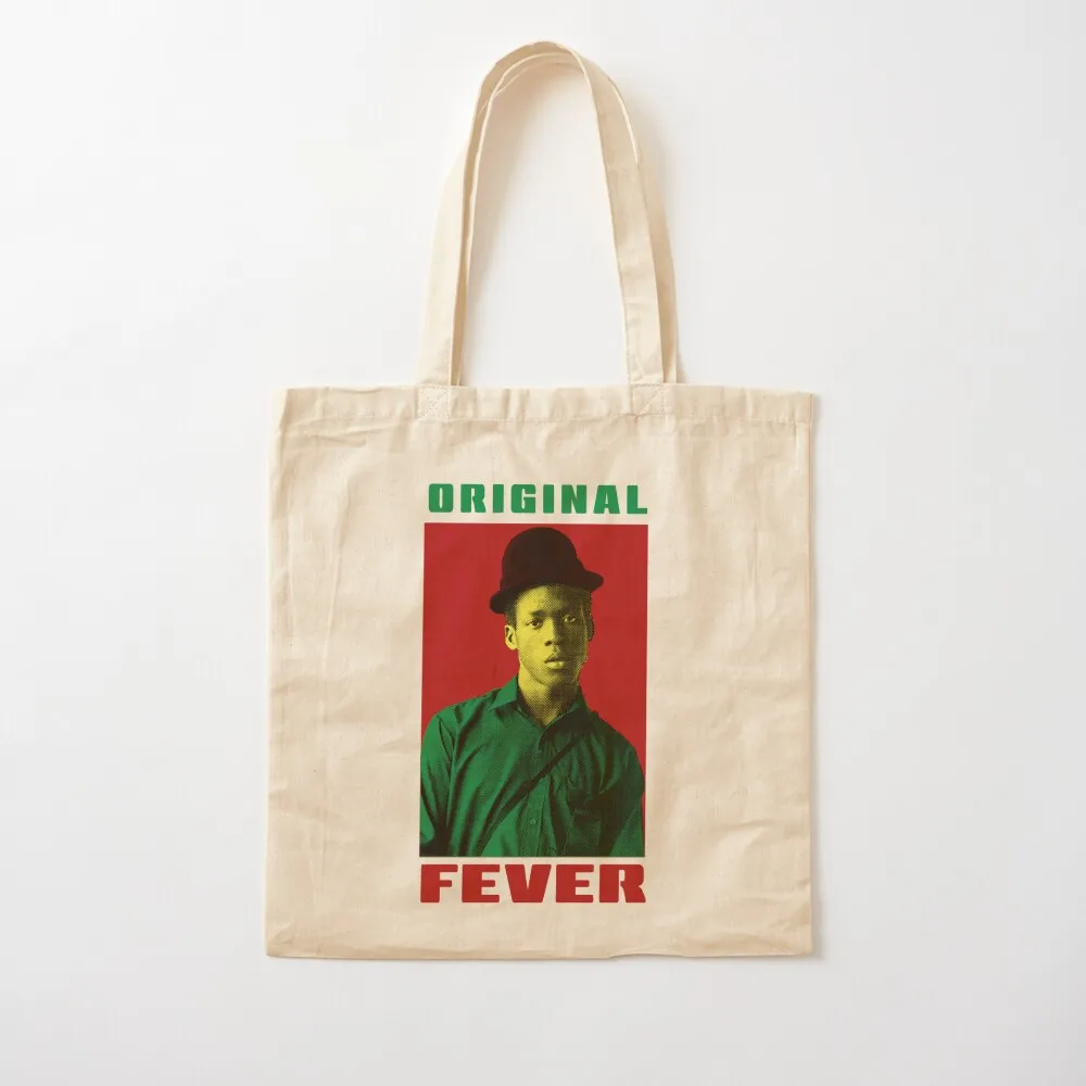 Original Fever with Tenor Saw Tote Bag Beach bag Shopper handbag ecological bags foldable reusable bag Canvas Tote