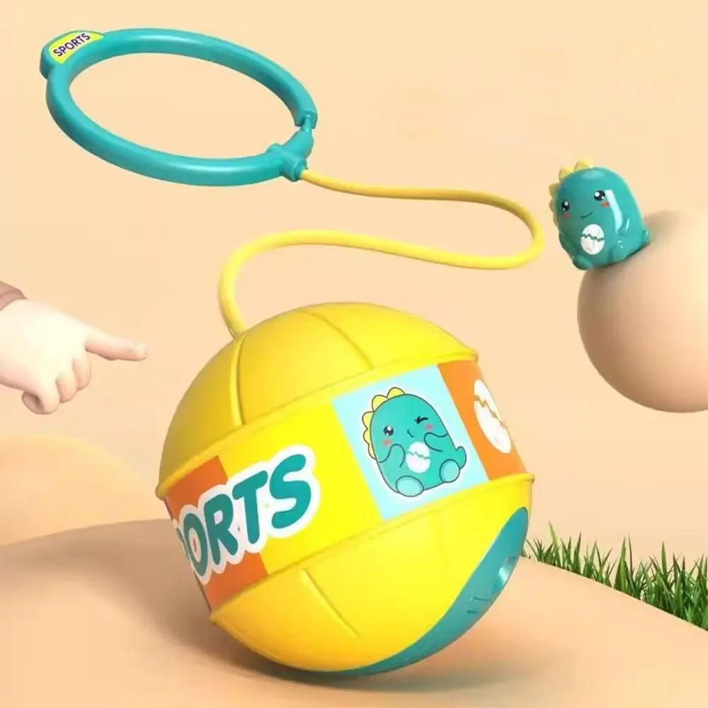 Neuer Hüpfball, leuchtender Hüpfball, ABS, tragbares Training, Knöchel-Springspielzeug, Fitness-Spielzeug, leuchtender springender Ball für Kinder