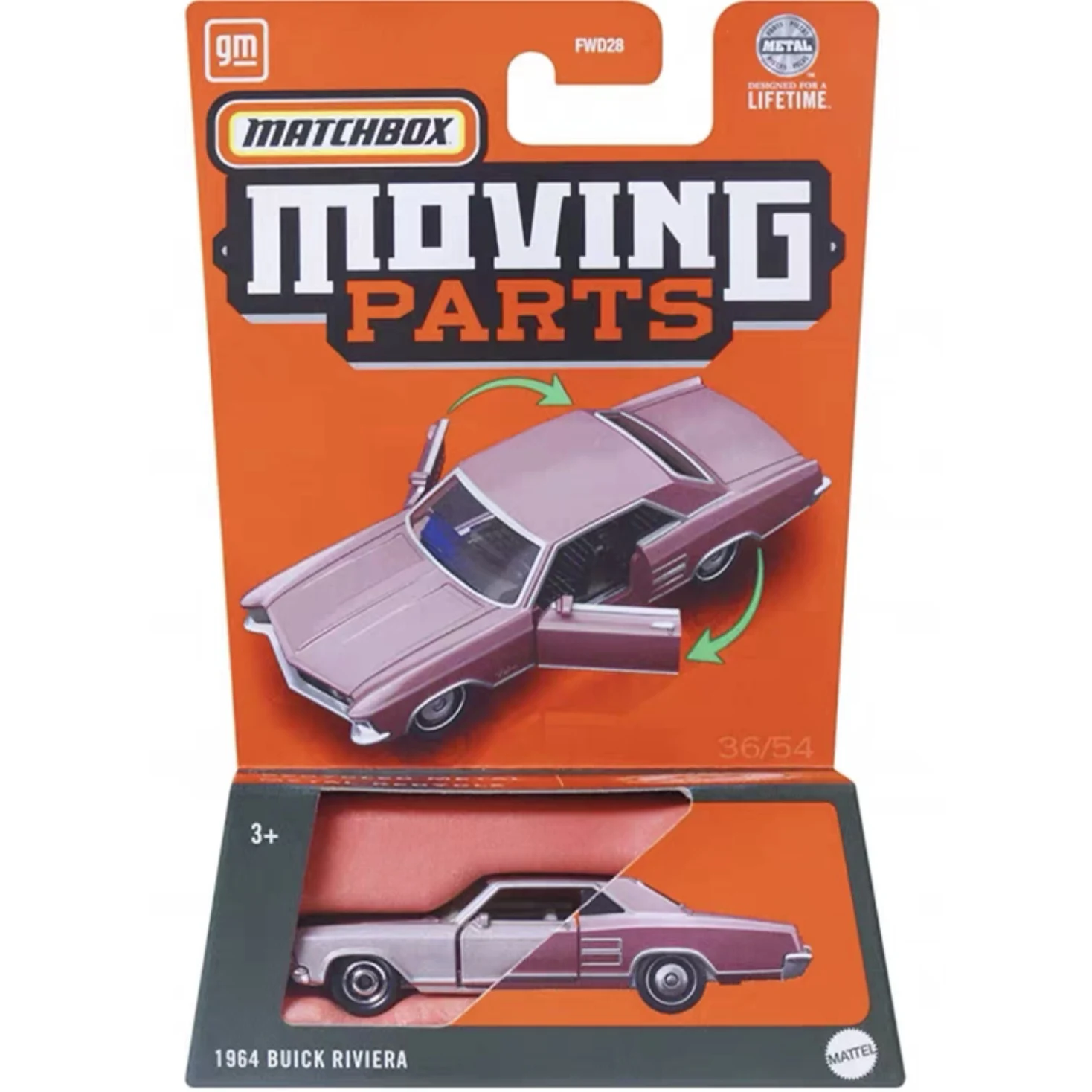 2025 peças móveis originais caixa de fósforos SEAGRAVE FIRE TRUCK 1/64 modelo de coleção fundida FWD28N carros meninos brinquedos presentes de aniversário