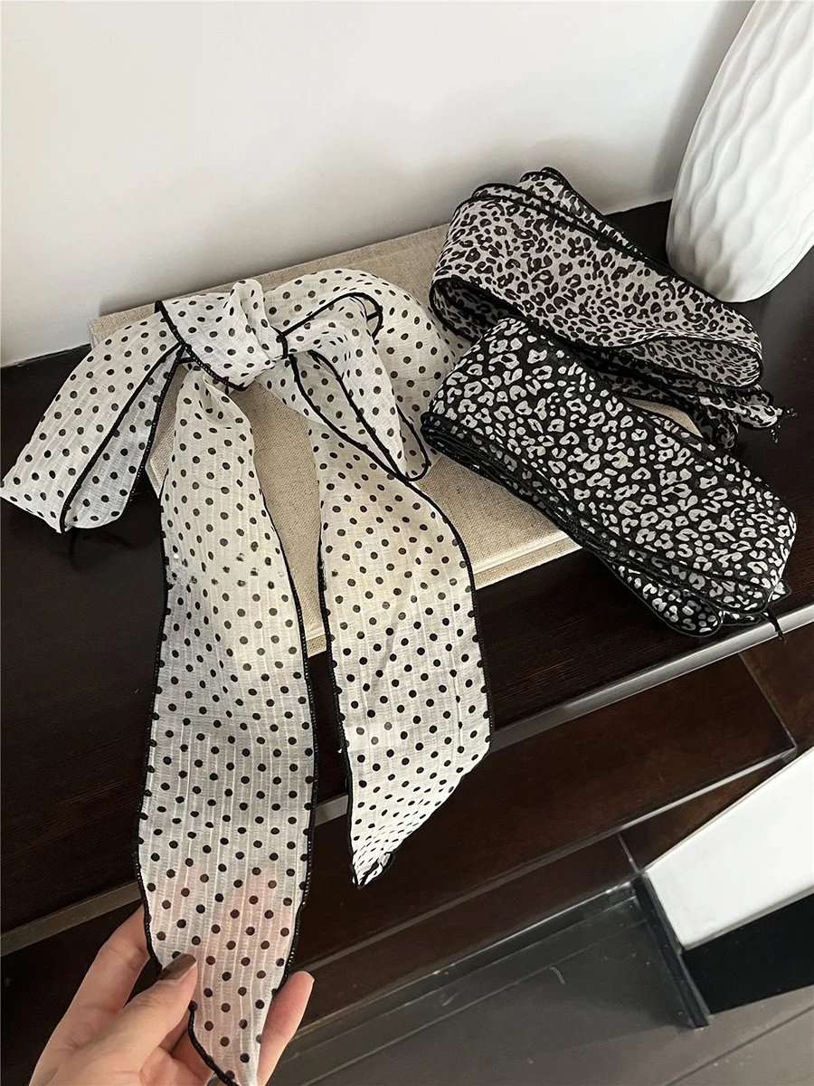 lenco-de-seda-longo-e-estreito-com-poas-preto-e-branco-para-mulheres-acorio-versatil-para-primavera-e-outono