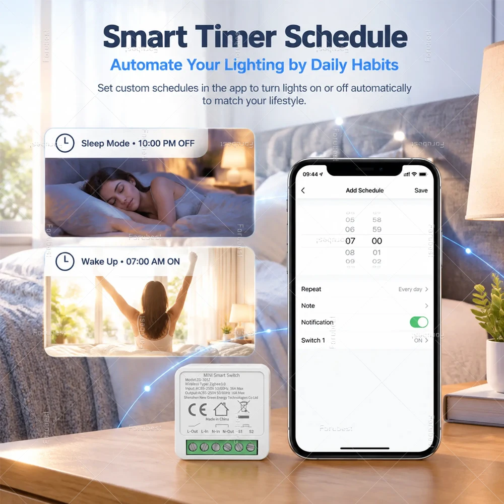 Módulo inteligente Tuya Zigbee - Relay Module 1 Channel reseña y precio