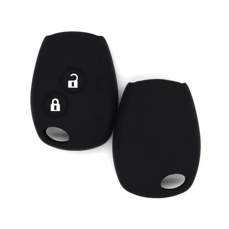 مناسبة لحافظة حماية مفتاح السيليكون المستقيمة ذات الزرين من رينو #4