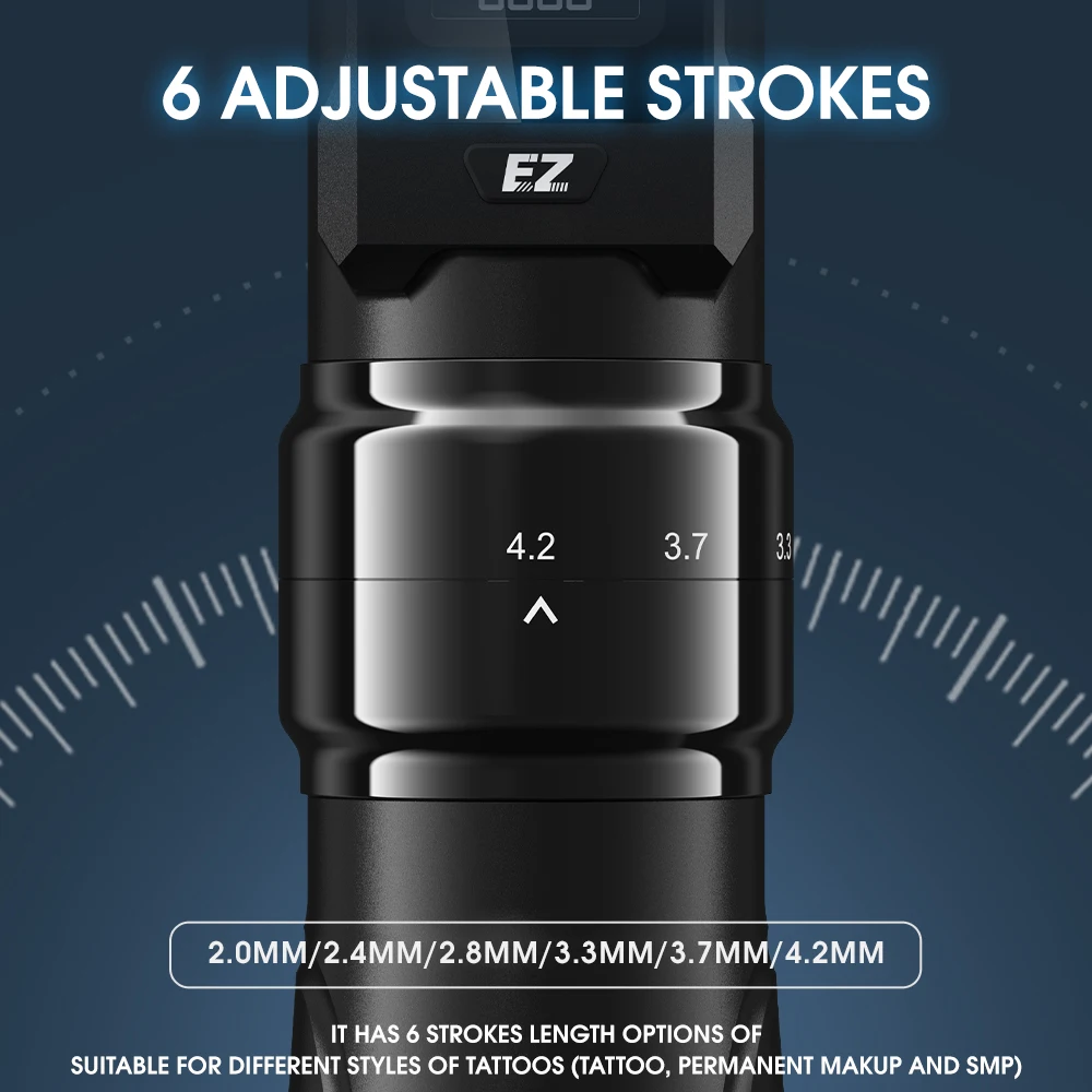 EZ P3 Pro 触控式無線タトゥーマシン 2000mAh