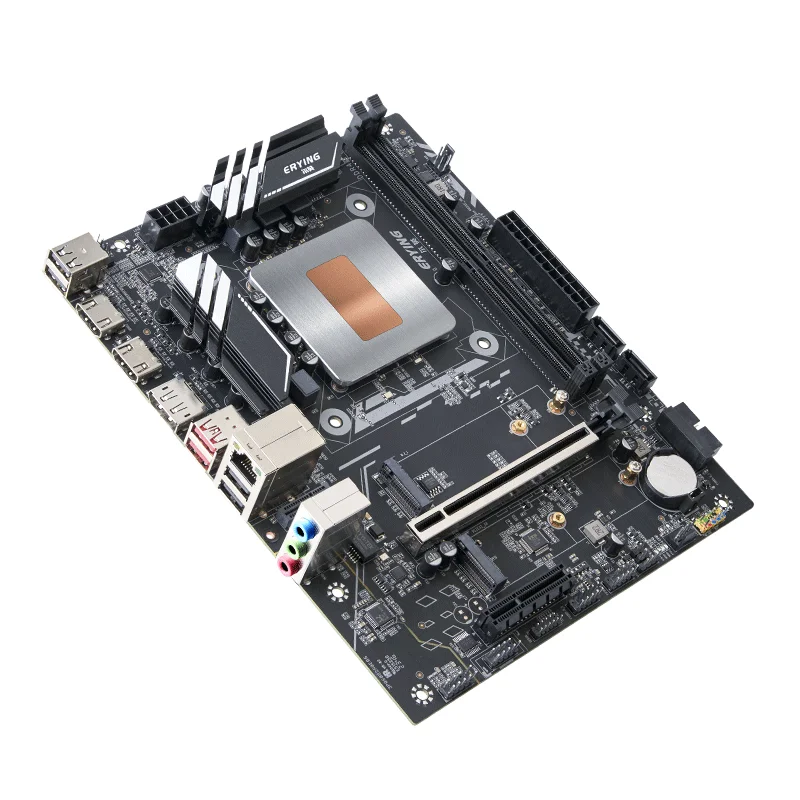 Imagem -05 - Erying Faça Você Mesmo Gaming pc Placa-mãe com Cpu a Bordo Núcleo Interpose Kit i9 12900hk 14c20t 24mb Ddr4 Conjunto de Montagem do Computador Placa Mae