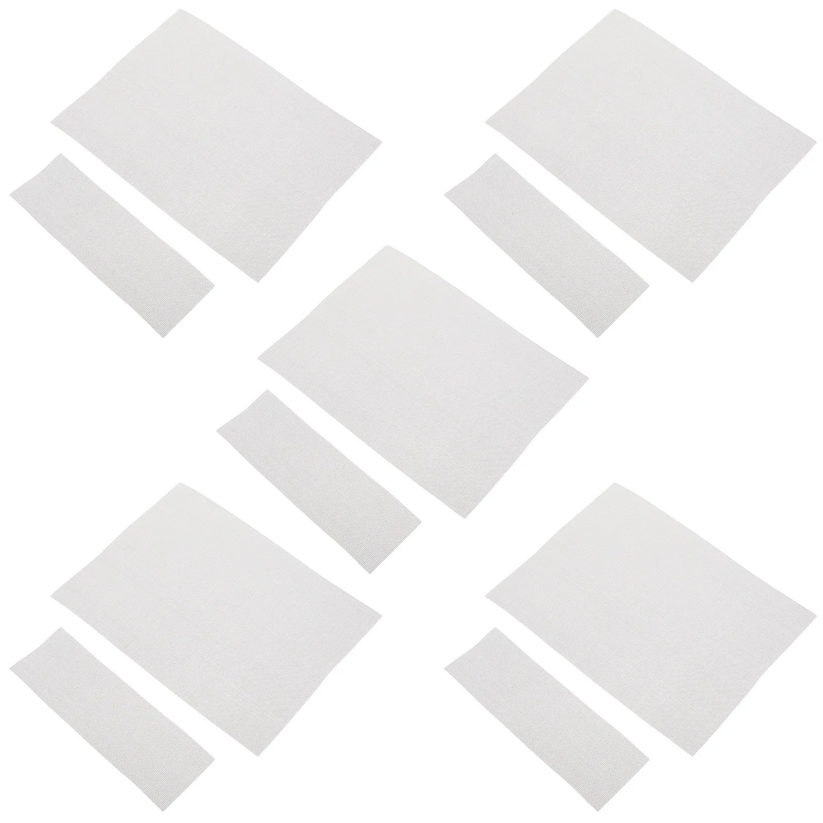 

10Pcs Repair Mesh Stainless Steel Plastic Wire Mesh Car Bumper Fix Welding Sheet Crack Hole Repair Kit Automotive Supply