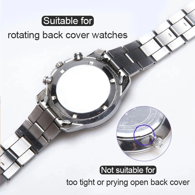 Rubber Watch Back Cover Opener Wristwatch Case Openers Screwing Ball Opening Watch Tool Watchmaker\'s Repair Kits Accessories