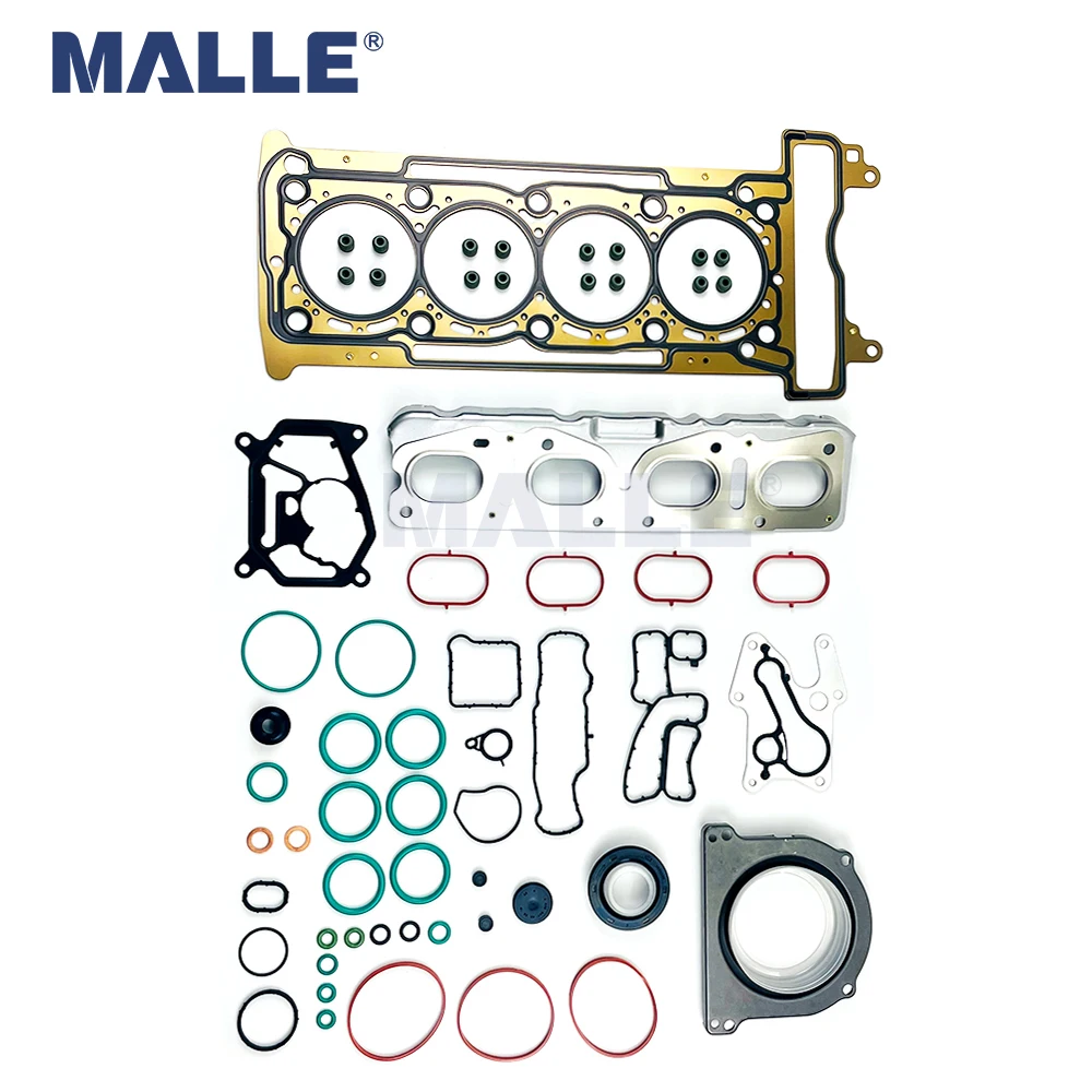 Комплект прокладок для капитального ремонта двигателя M264 для Mercedes Benz 264,920 2,0 T C200 C300 E200, автомобильные аксессуары A2640100021, полный комплект прокладок для ремонта