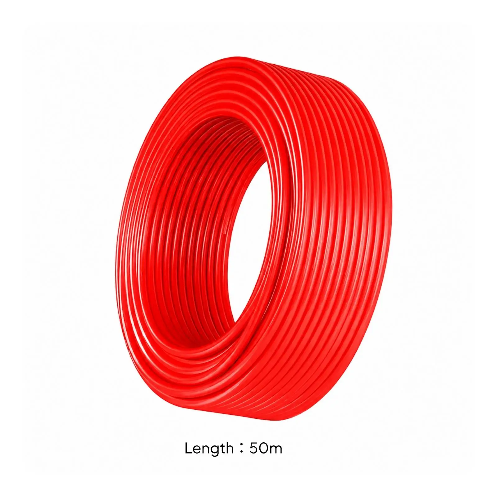 Flexible PU Air Compressor Tube 50m Coil Pneumatic Hose for Compressor Gas Water Oil Transfer Workshop Tool