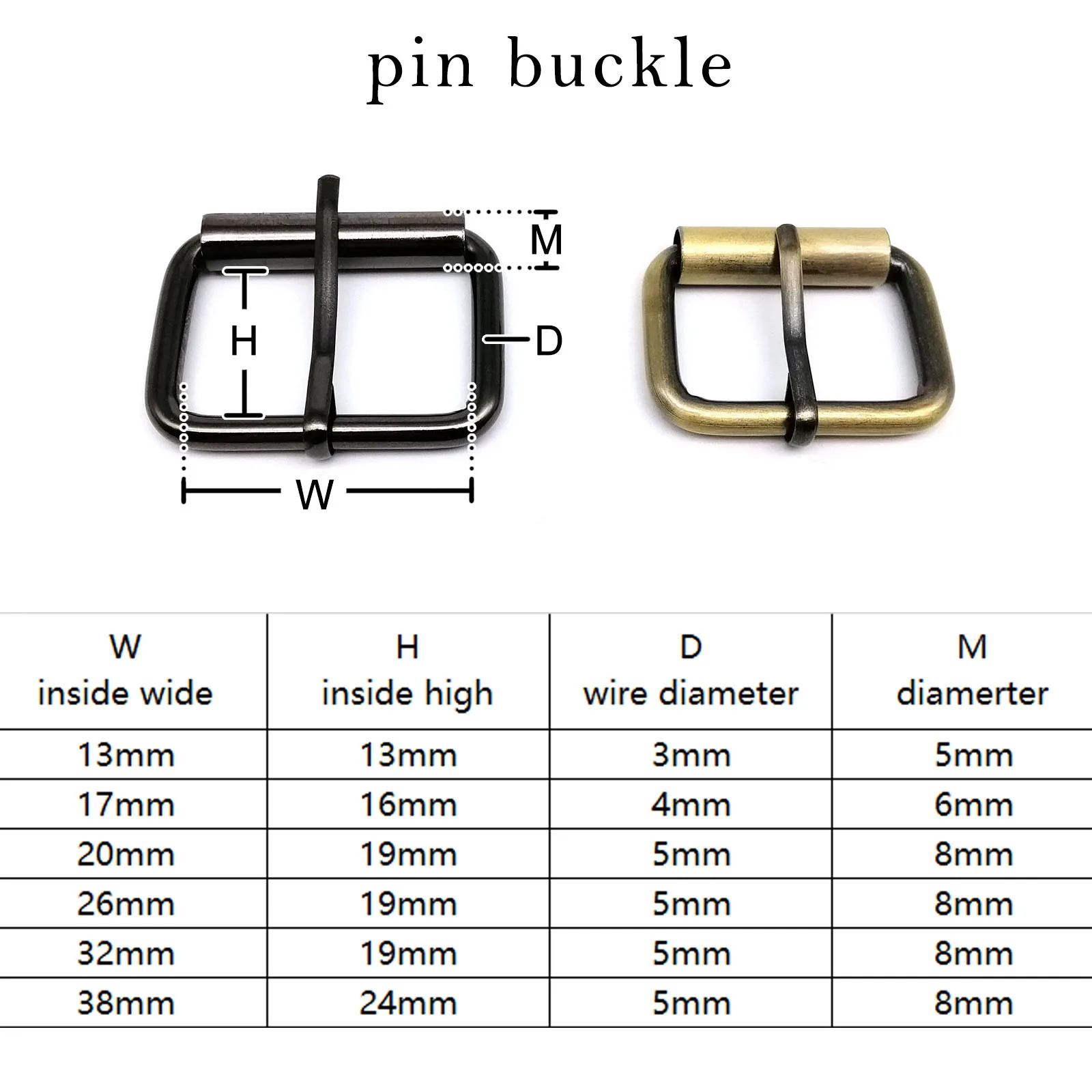 Verdickt Leder Hand Tasche Rucksack Strap Gürtel Web O D Ring Rechteck Tri-glide Passen Roller Pin Schnalle Slider dreieck Verschluss – Detail 16