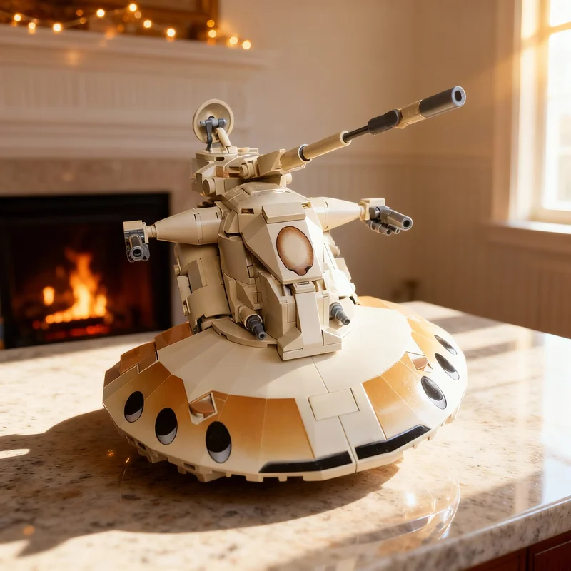 

515pcs MOC Star Battle Trade Federation AAT Huntzman Model Building Blocks Construction Toys Brick Christmas Gifts Kids