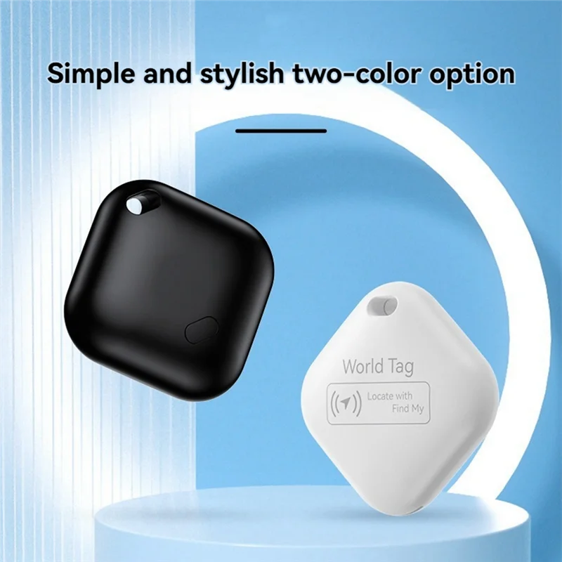 ZIZIミニペットトラッカー、スマートロケーター、迷子防止GPS追跡ファインダー、犬用Bluetoothタグ、子供用バッグ、財布、鍵用