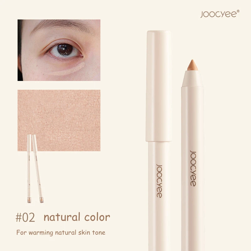 Joocyee-Crayon anti-cernes à haute couverture, longue durée, stylo anti-cernes, maquillage pour le visage, résistant à l'eau et à la transpiration, Fierté naturelle