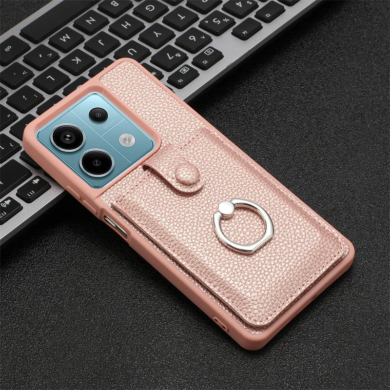 Funda For Xiaomi Poco X6 5G Case Shockproof Leather Wallet Phone Case For Pocox6 Pocco Poxo Poko Little X6 X 6 6X 5G Back Cover