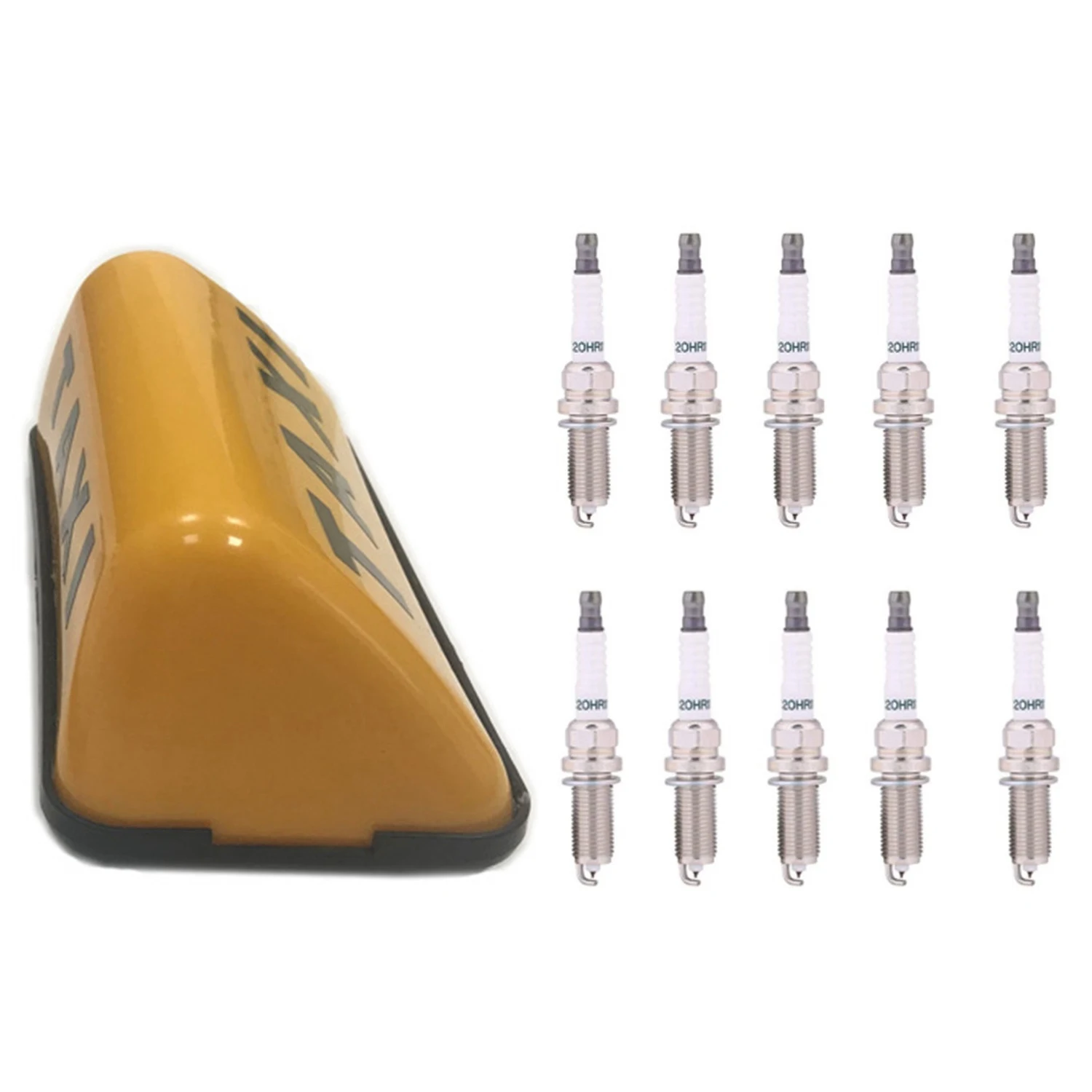 1X TAXI Led Indicator Light Sign LED Day Light & 10Pcs SC20HR11 90919-01253 Apply To Iridium Spark Plugs