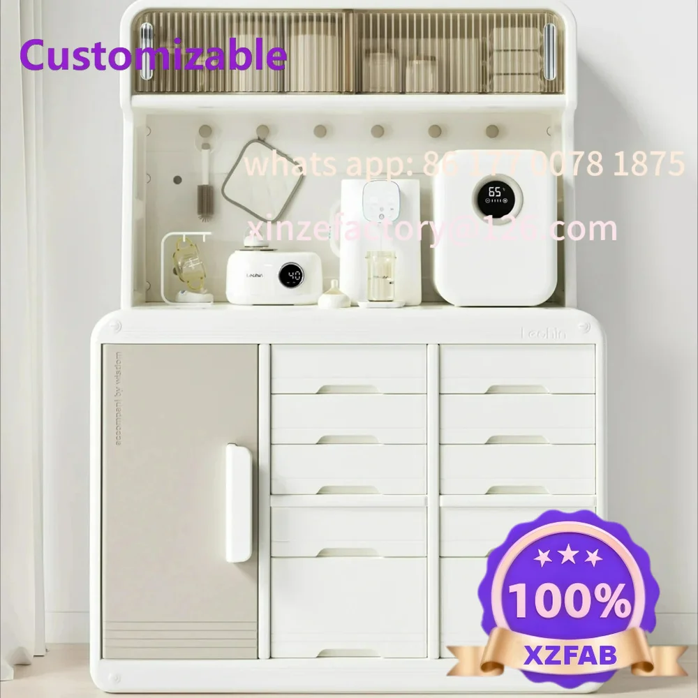 

Dear Feeding Table Storage Cabinet Baby Children's Toys Rack Baby Products Floor Locker Sorting Box