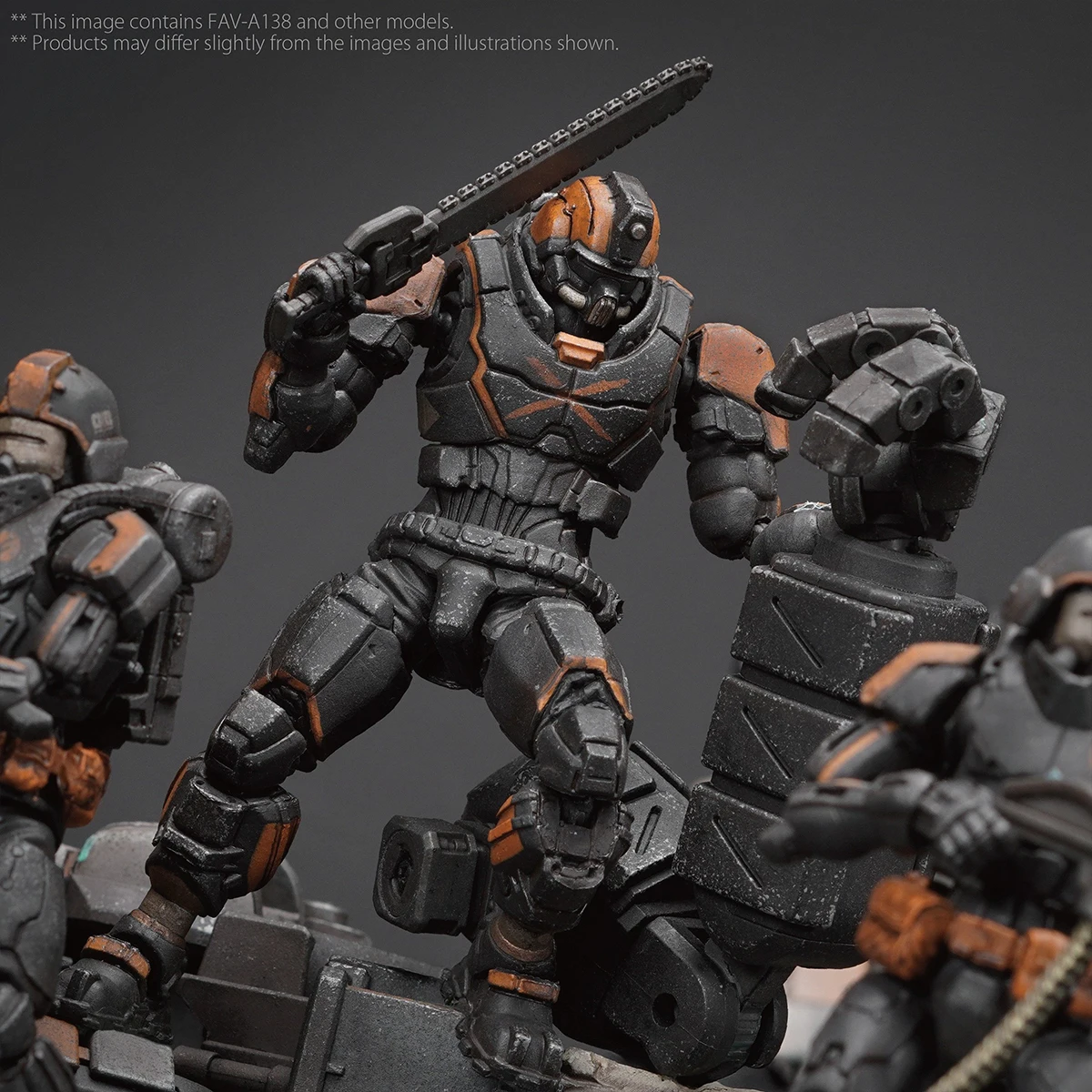 

HIPLAY TOYS ALLIANCE Acid Rain World Douglas Lieutenant Wolfdog Cinder Simupuppet 1/18 Scale Collectible Toy Action Figure