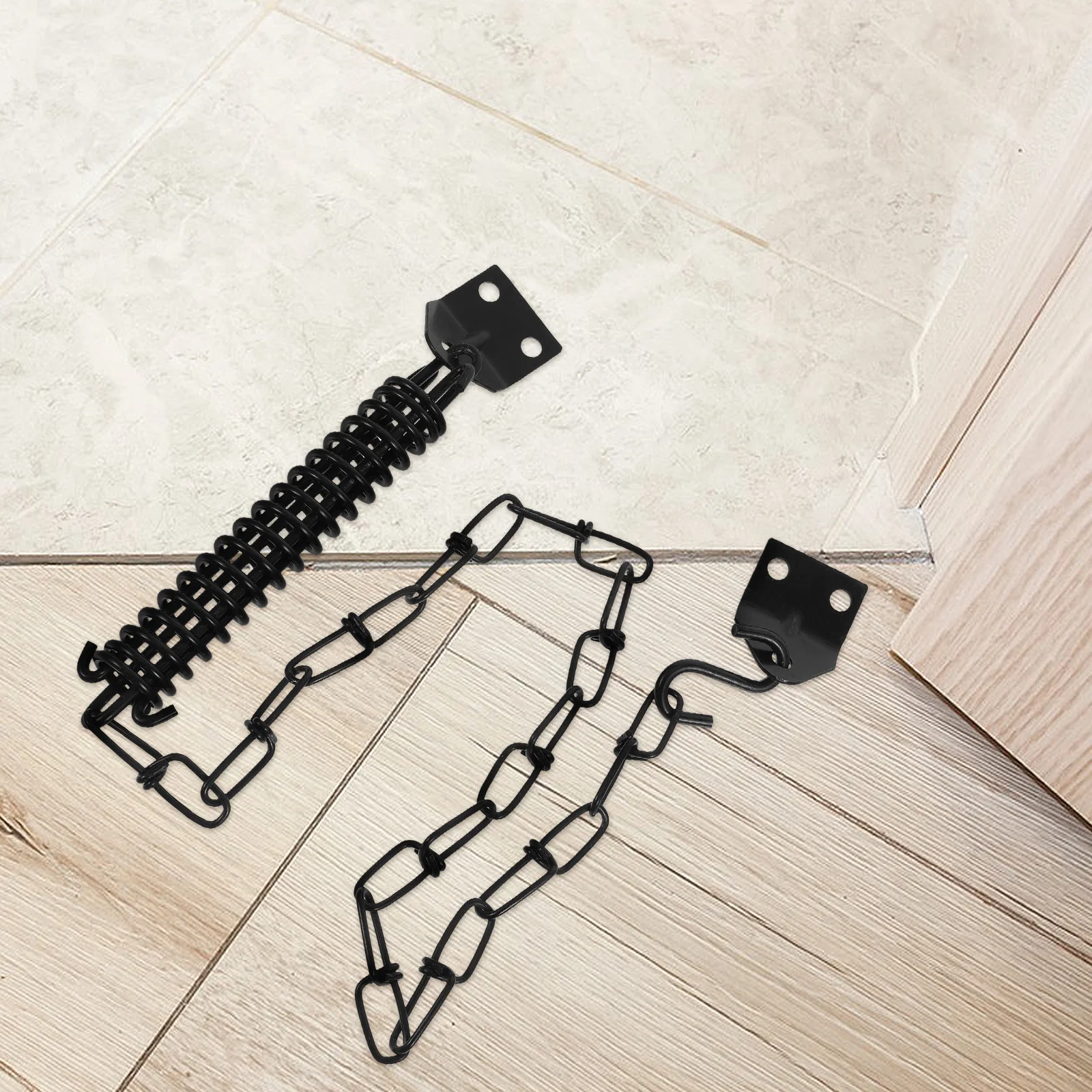 2 مجموعة الثقيلة يندبروف سلسلة الحرس النمط الأمريكي مقبض للباب الأمامي مكافحة سرقة قفل داخلي سلسلة معدنية مزلاج العاصفة