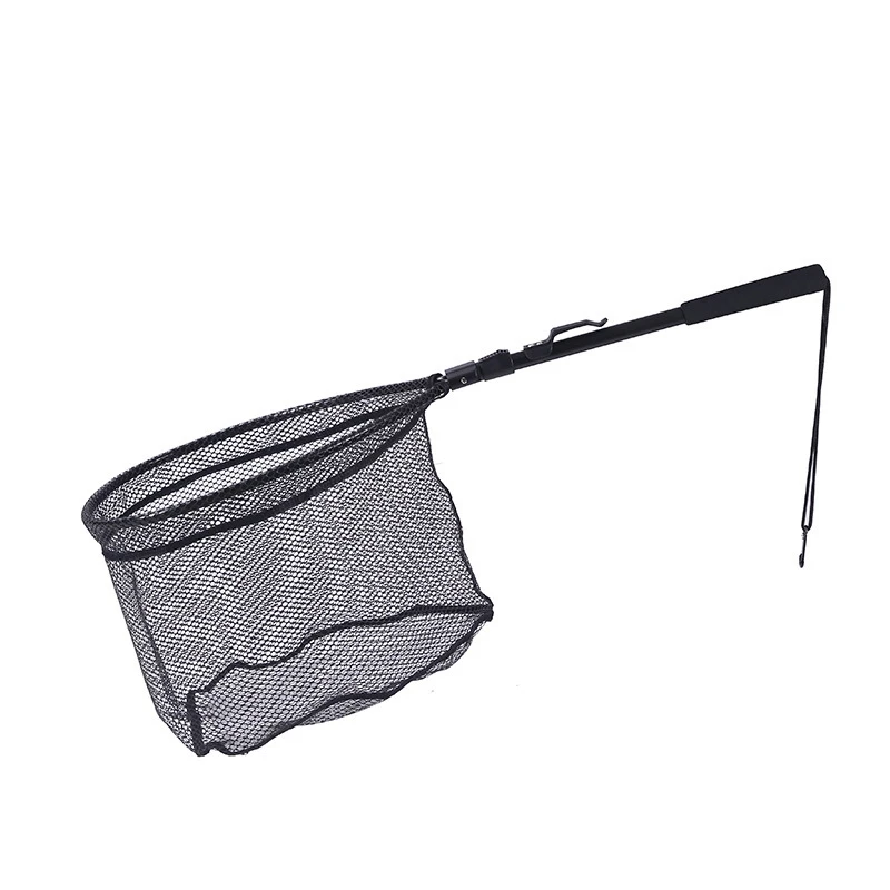 1Pcs Aluminium Alloy Folding Net Roadrunner Portable Fishing Net One-Touch Folding Fishing Net Fishing Gear