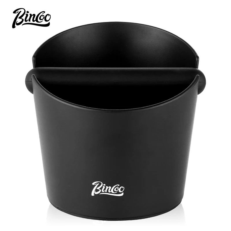 

Bincoo Coffee Knock Box Espresso Bucket Knock Coffee Ground Dump Bin with Removable Knock Bar Non-Slip Base