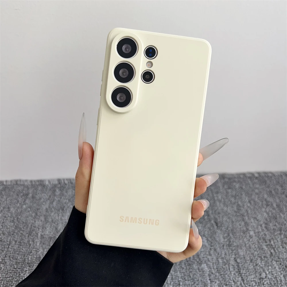 Stoßfeste, flüssige Silikon-Softhülle für Samsung Galaxy A51 A14 A15 A16 A17 A22 A23 A55 A56 A53 A72 A73 A26 A35 Offizielle matte Hülle – Detail 12