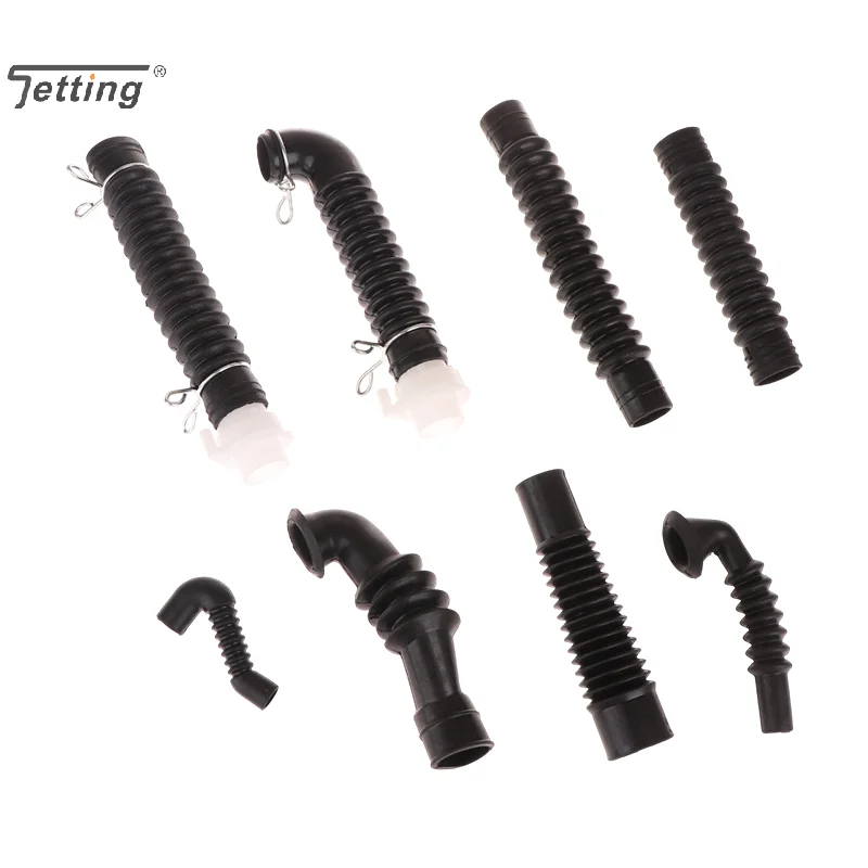 1 unidad de tubo de drenaje para lavadora, piezas de tubo de salida de drenaje de goma para lavadora, manguera de salida de conexión interna 5214FA3739