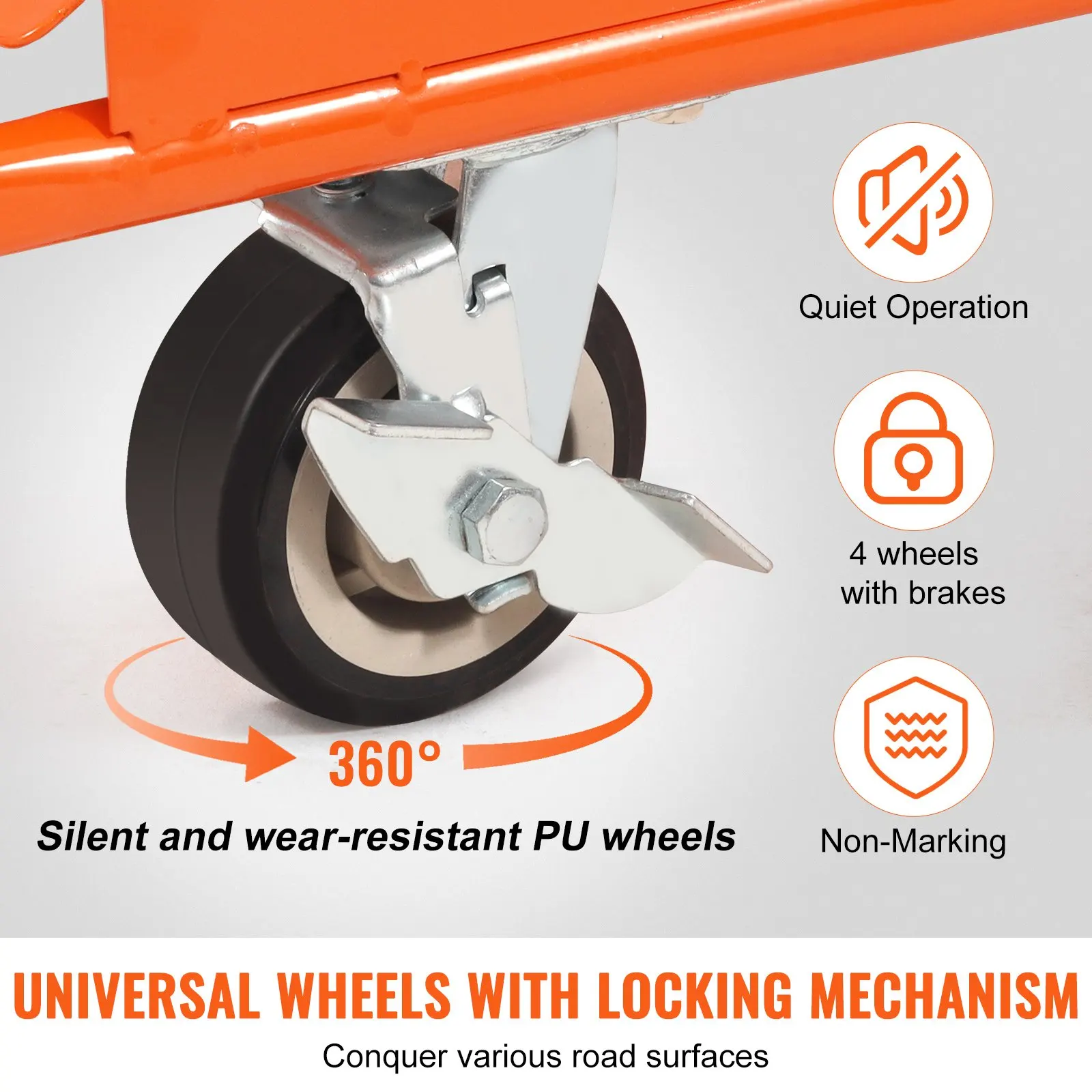 عربة الحوائط الجافة، عربة دوللي ذات لوحة 3000 رطل مع سطح عجلات دوارة، عربة صفائح الحوائط الجافة شديدة التحمل، لوحة حائط للتعامل معها،