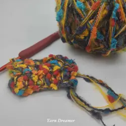 100g Dots Mohair Yarn for Crochet Thread Hand Blended Knitting Yarn Green Velvet yarn chunky