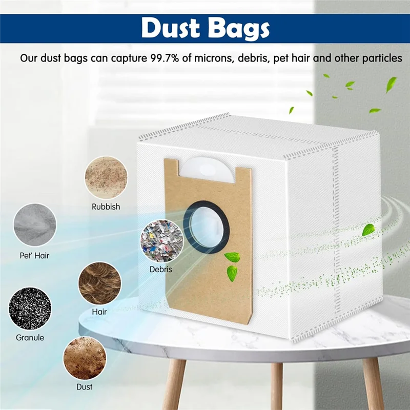 

AA19 For Airrobo T20 Robot Vacuum Cleaner Main Side Brush Hepa Filter Mop Cloth Dust Bags Replacement Accessories