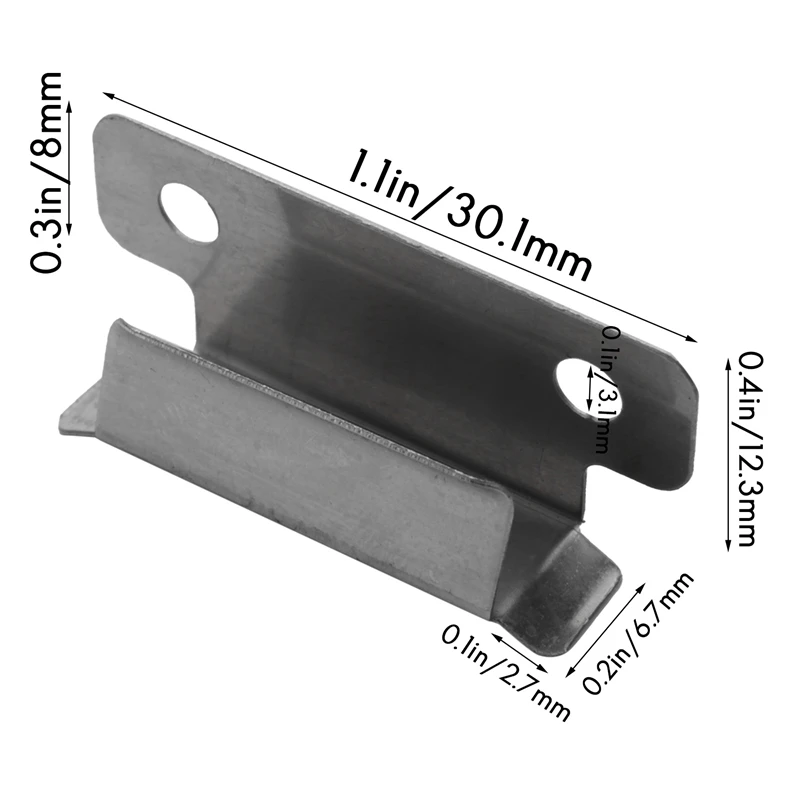 คลิปยึดเตียงสำหรับ ender 3 Pro 7มม. สำหรับ creality ender 3 V2 ender 3S 3D เครื่องพิมพ์ฐานวางชิ้นงานแบบร้อนแพ็ค10ชิ้น