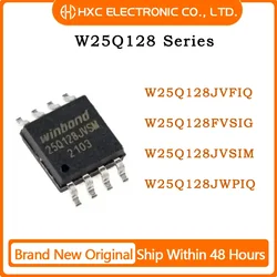 5PCS W25Q128JVFIQ W25Q128FVSIG W25Q128JVSIM W25Q128JWPIQ IC FLASH 128MBIT SPI/QUAD 8SOIC