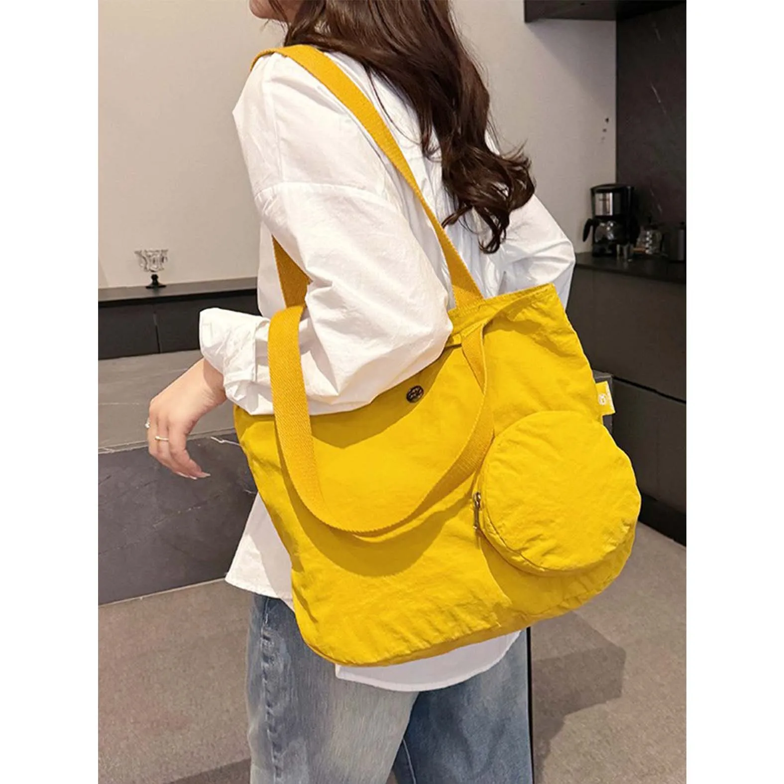 

Deformable Folding Bag for Women, Large Capacity Storage Travel Bag 2025 New Fashion Casual Shoulder Bag, Versatile Tote Bag