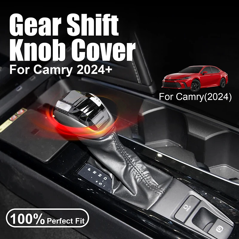 

Для Toyota Camry 2024 + крышка ручки переключения передач в хрустальном стиле, крышка ручки переключения центральной консоли, внутренняя модернизация автомобиля, автоаксессуары