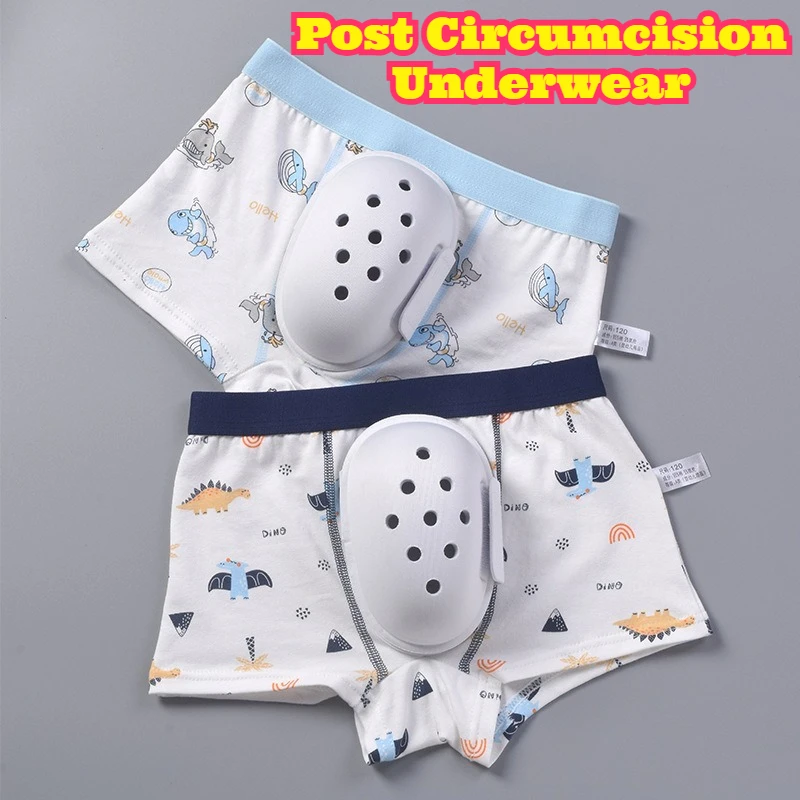 

Post Circumcision Protective Underwear Foam Guard Phimosis Recovery Briefs Anti Impact Breathable Soft Resistant Daily Comfort