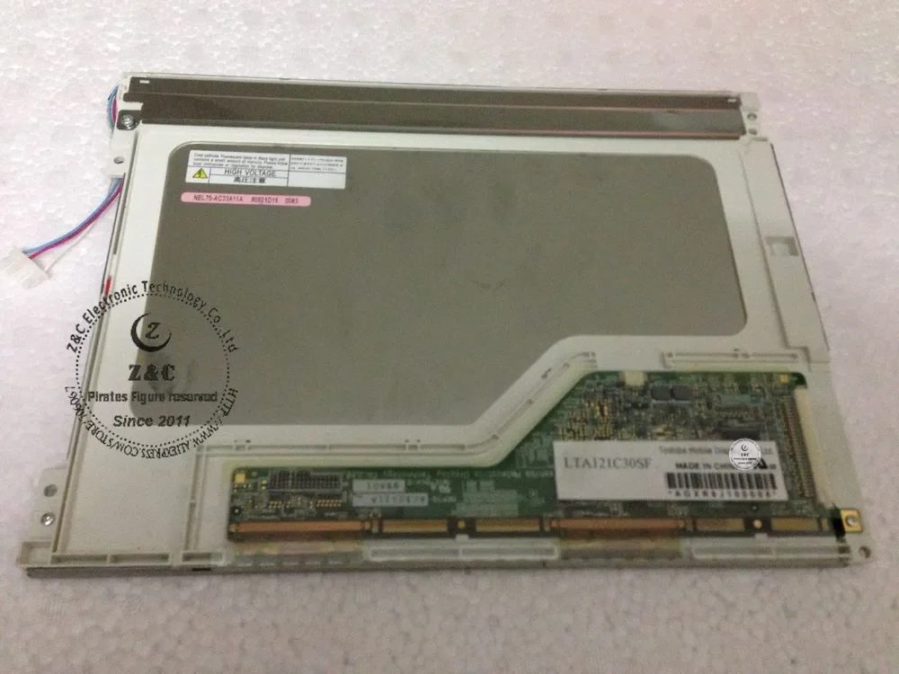 

LTA121C30SF Оригинальный 12,1-дюймовый ЖК-дисплей класса A + 800*600 для промышленного оборудования Toshiba