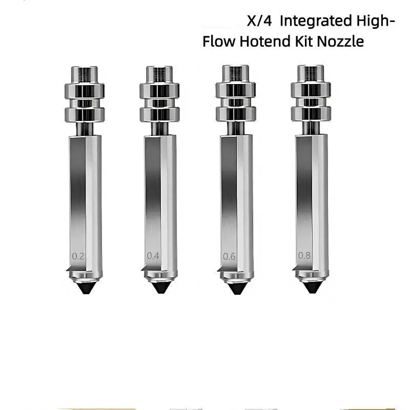 Bimetallic 3D Printer Nozzles Quick Release High Flow for Anycubic Kobra X Combo Professional Printing Projects