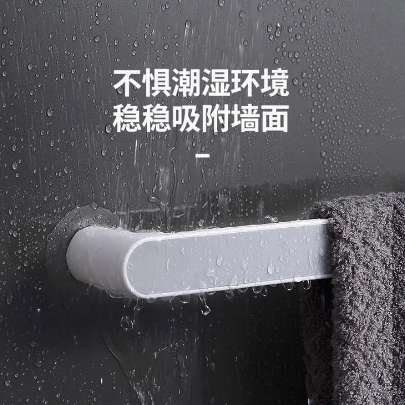 Toilet Shelf Simple Towel Rack No Punching Bathroom Toilet Towel Rack Towel Bar Storage Shelf