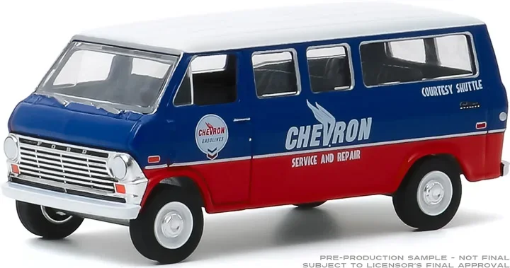 1:64 1970 Ford Club Wagon Ford Club van Collection of car models