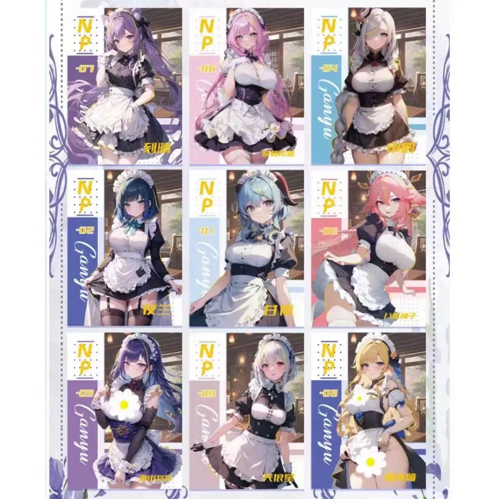 2024 Lastest The Wind And Moon Are Boundless 2 Card Box Goddess Story Waifu Fold Card CCG ACG Hobbies Gift Children's Toy Gift