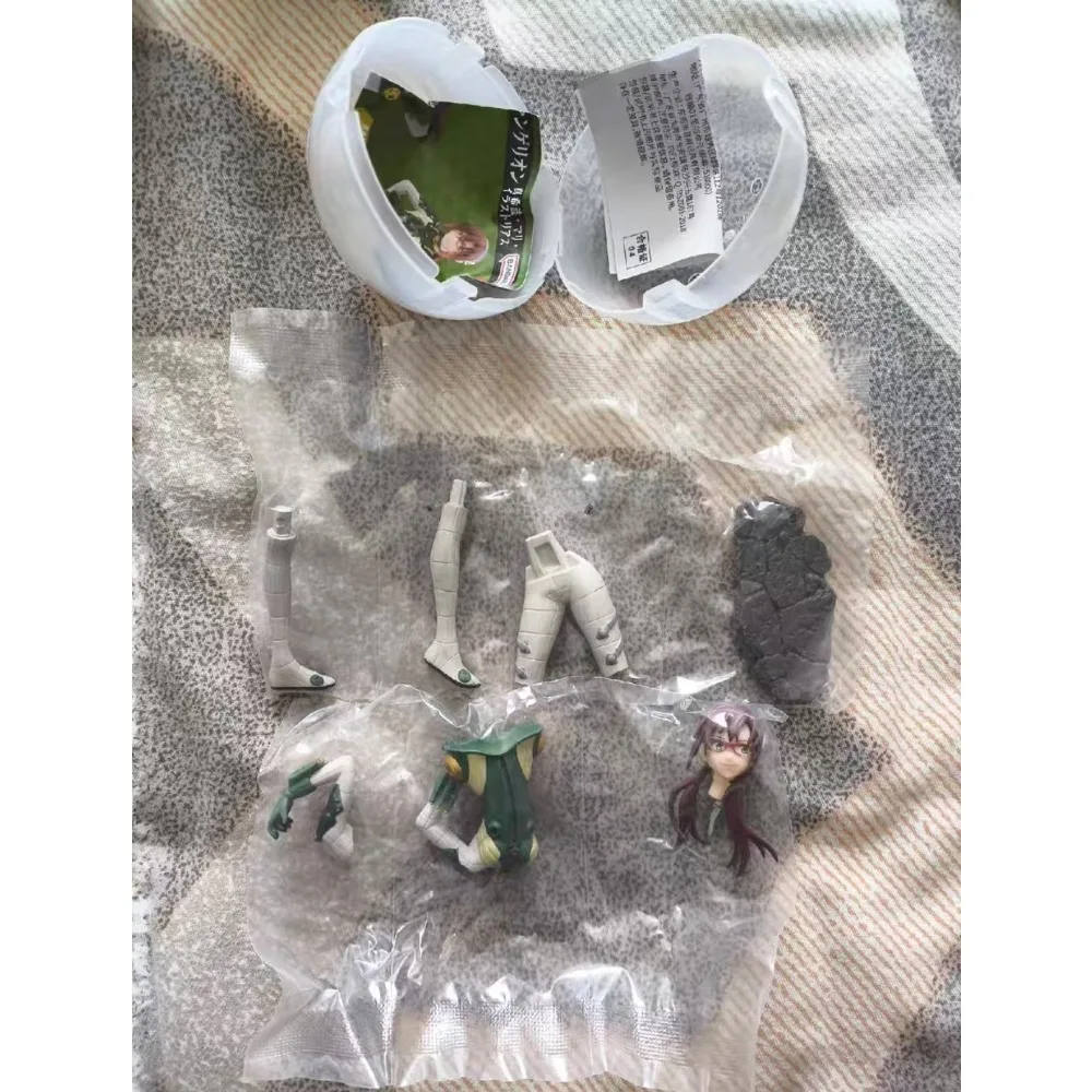 Bandai Gacha Capsule Blind Box NEON GENESIS EVANGELION EVA Makinami Mari Gashapon Anime Action Figures Model Doll Boy Toys Gifts