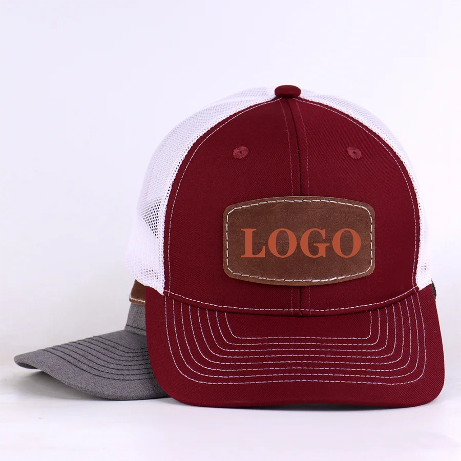 

Customized High-quality Truck Driver Caps with Slightly Curved Brim Baseball Net Caps can be Customized with any LOGO